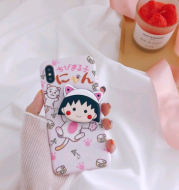 Cartoon bracket case 6splus mobile phone case for iPhone7/8plus women's all-inclusive silicone case
