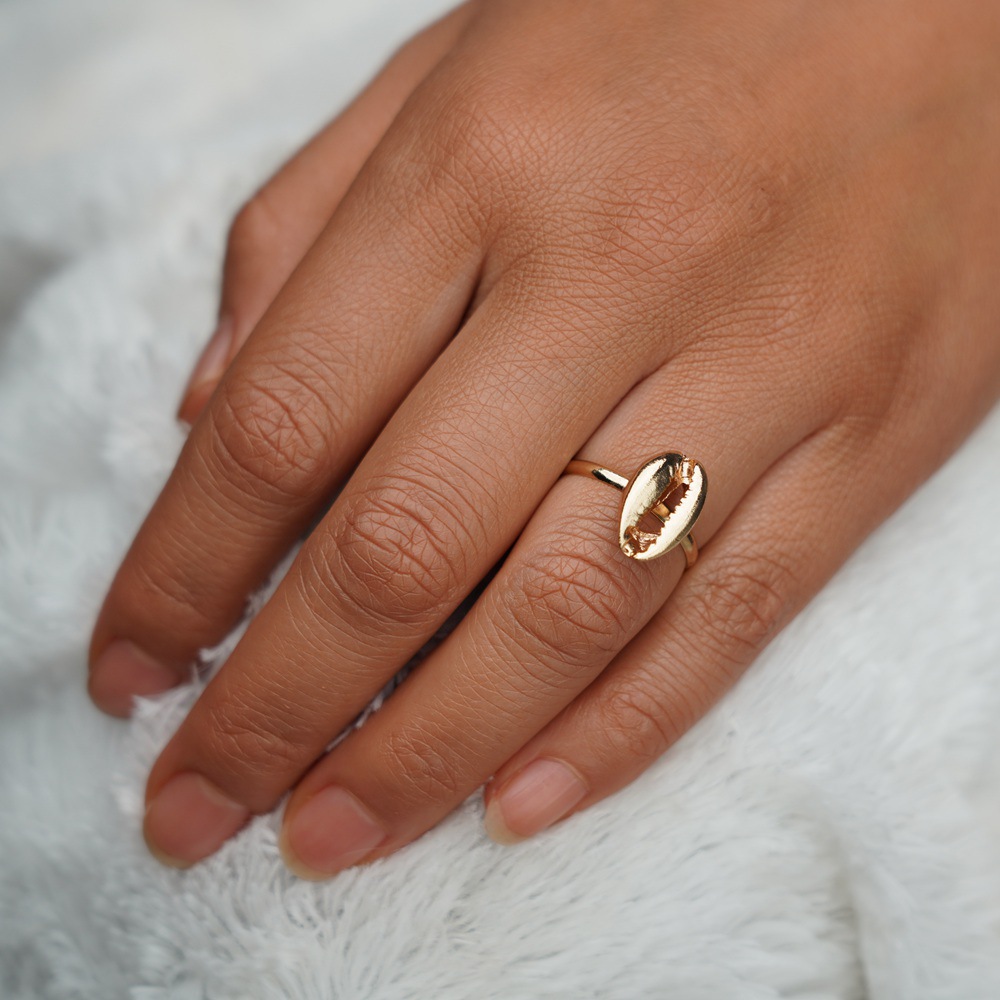 21609490 2799 4649 81ad 1a83ffffcaf4 Simple shell alloy ring