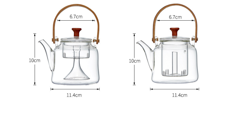 Japanese Glass Teapot 