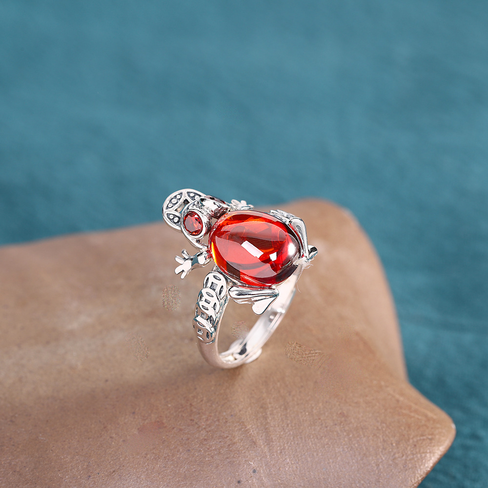 Blue Sand Stone Golden Toad Ring Tricolor 1 22fd38f9 641e 4635 abfe cb213d33f7bd Blue Sand Stone Golden Toad Ring Tricolor