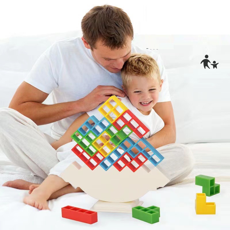 Inspire young minds with our educational Balance Building Blocks kids toy—a playful blend of learning and fun! image 4