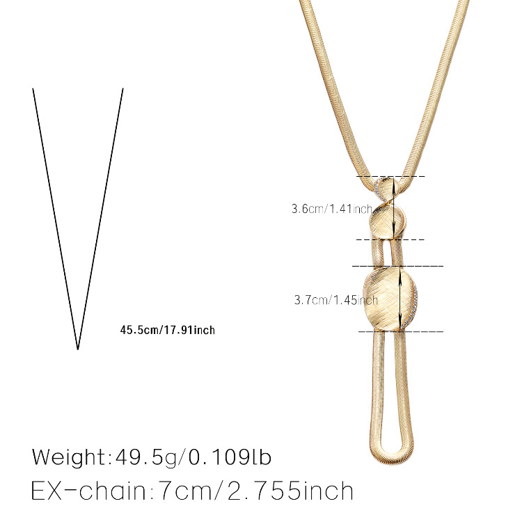 2396ba9e 7542 418c bf9f a9a7c8e363bf Gold Plated Blade Chain Heavy Metal Sweater Chain