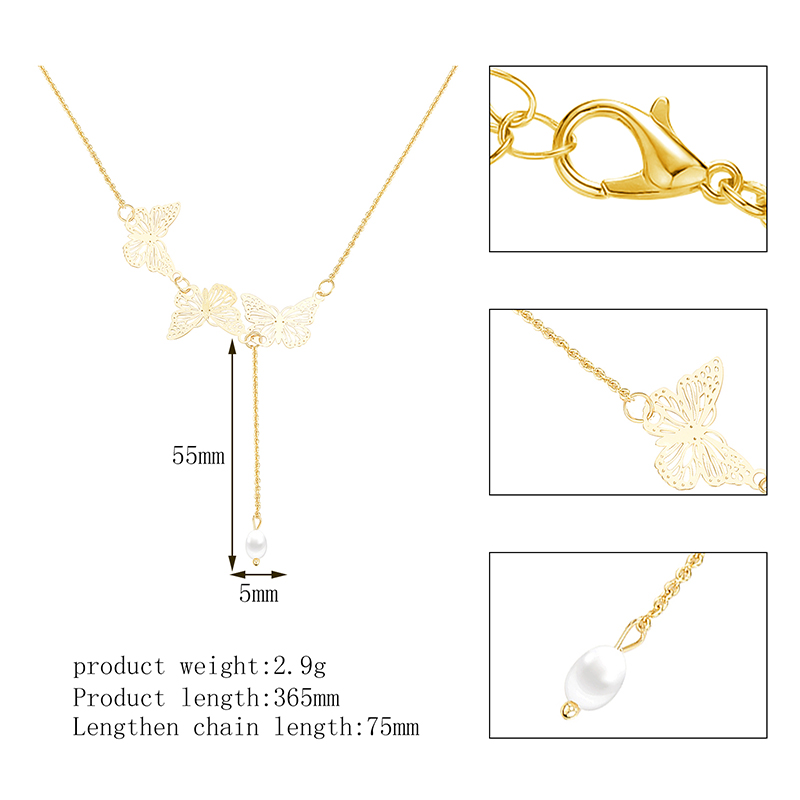 24354409 00ea 4dfd 8699 f833d775cd4b Sweet Commuter Student Necklace Pure Color Women's Jewelry