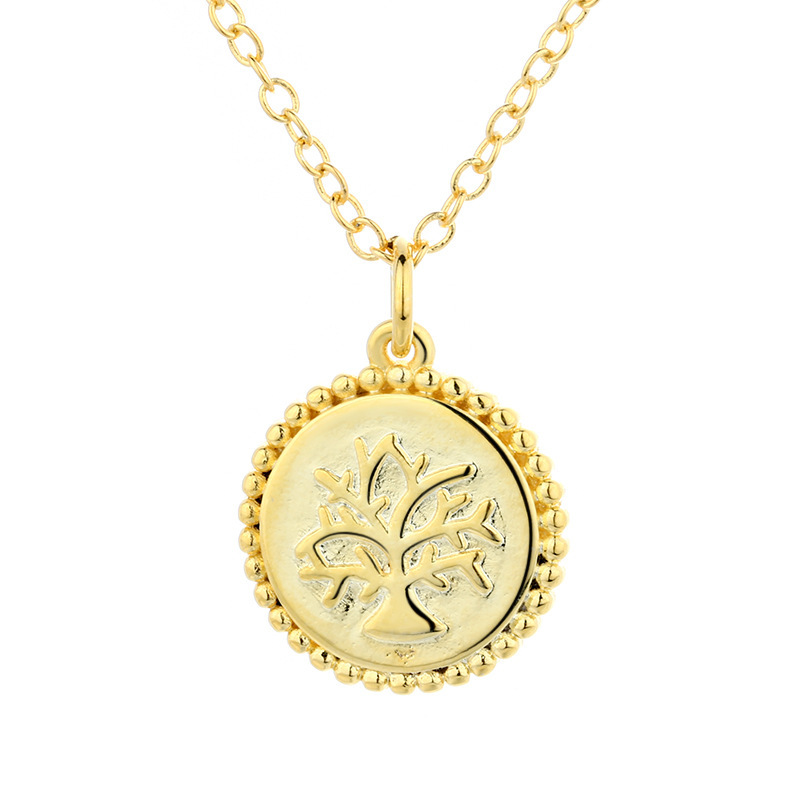 29d4f6ef 762e 4e98 9bea 52b232894167 Female Creative Tree Of Life Collar Chain