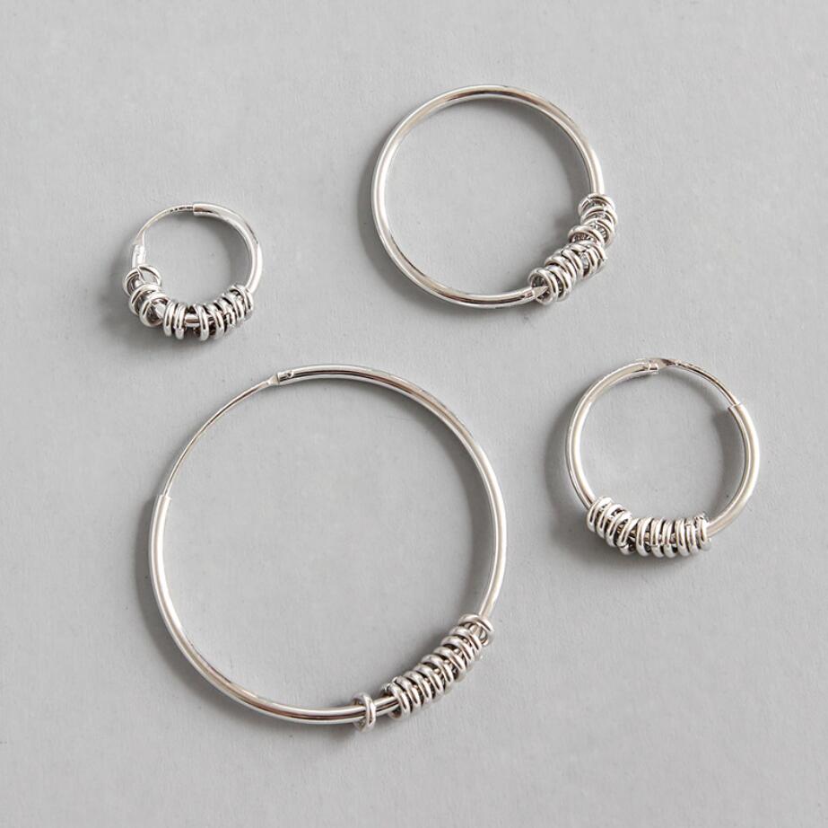 Japanese And Korean Simple Personality Small Circle Female Student Silver Earrings 3 2a56e5b3 c67f 4a23 90b8 696cccd92ca8 Japanese And Korean Simple Personality Small Circle Female Student Silver Earrings