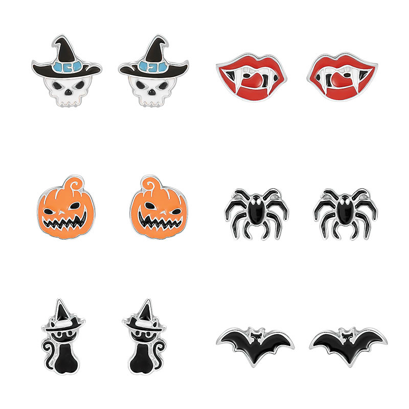 Girly Fashion Skull Head Funny Animal Earring Set 7 2c28dbf7 dde0 44e3 be6b 7df957c85db1 Girly Fashion Skull Head Funny Animal Earring Set