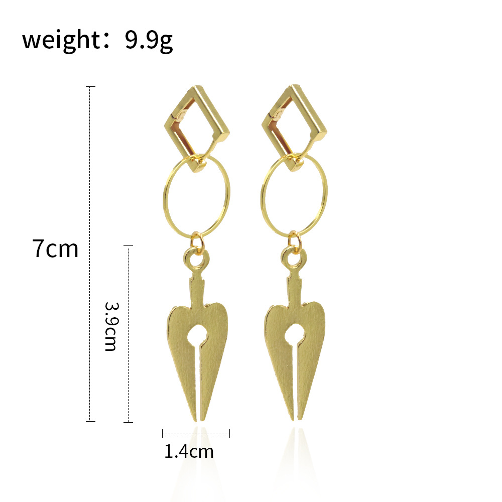 2c6a408f 77dc 4bbe aa99 63803a541380 Alloy Earrings Ear Clip Cartoon Characters