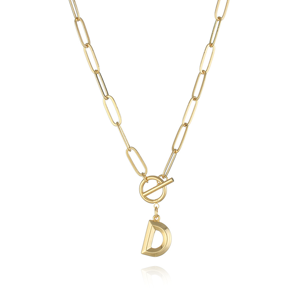 2d6435cb 7c55 4b79 b5b9 269aa67d0032 Letter Necklace Real Gold Plated Trend Hip Hop