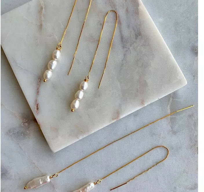 Real Gold Earline Natural Freshwater Pearl Earrings 1 326f1967 2ecb 48e1 a73d 36afc305348a Real Gold Earline Natural Freshwater Pearl Earrings