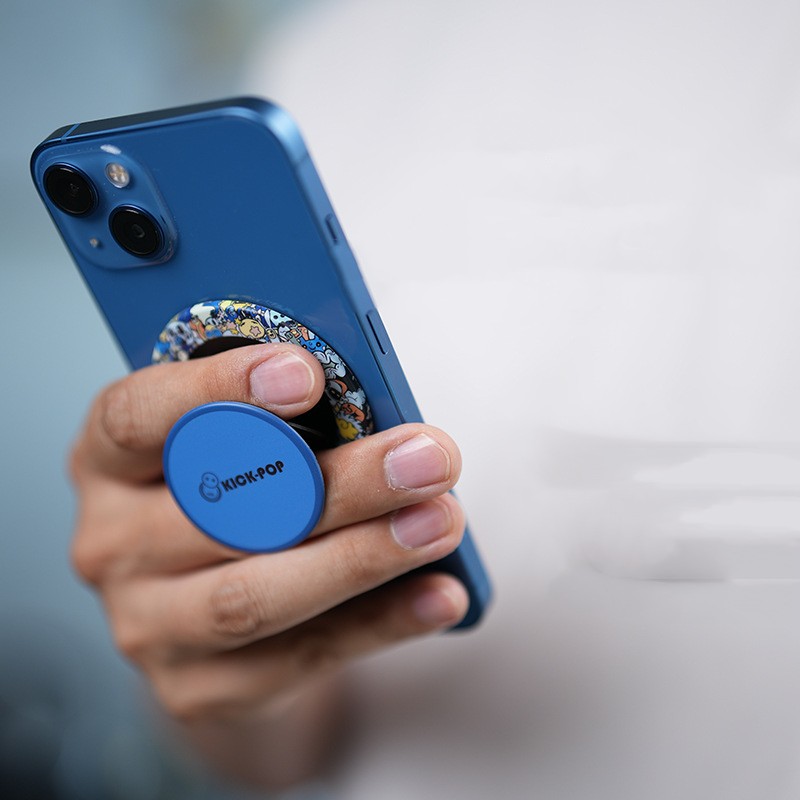 Magnetic Ring Bracket Grip Phone Holder Ultra-thin Mobile Stand Mount Cartoon Design