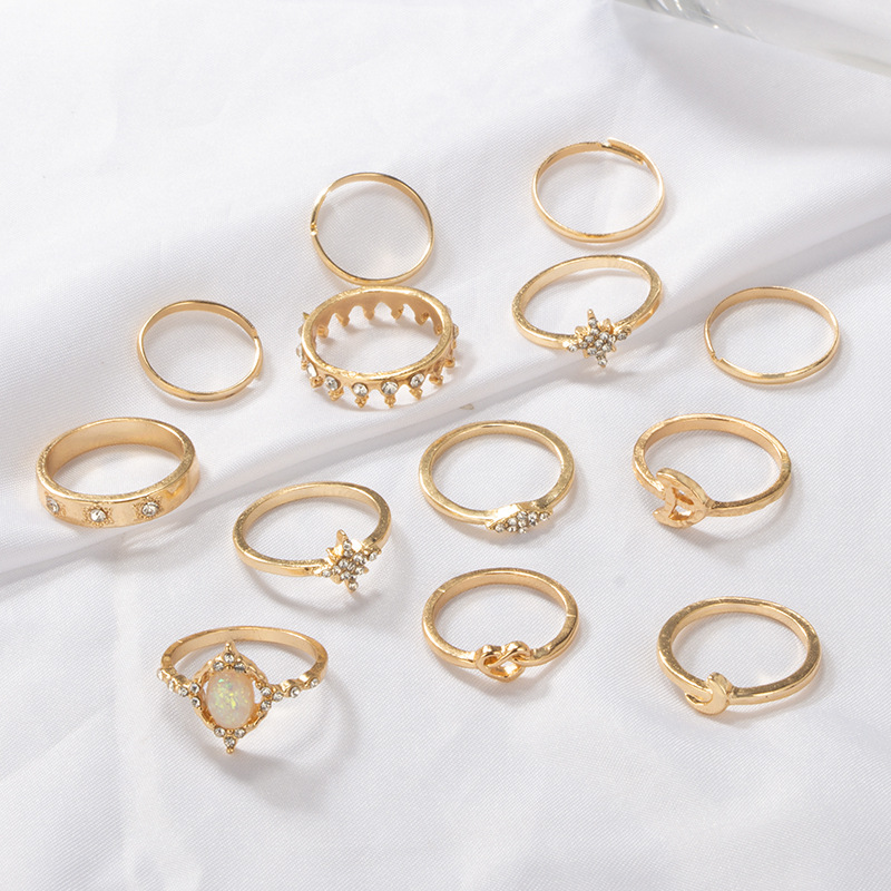 389cf47f d05f 4dab b0e4 04e9045c213b Popular Fashion Geometric Joint Ring Set