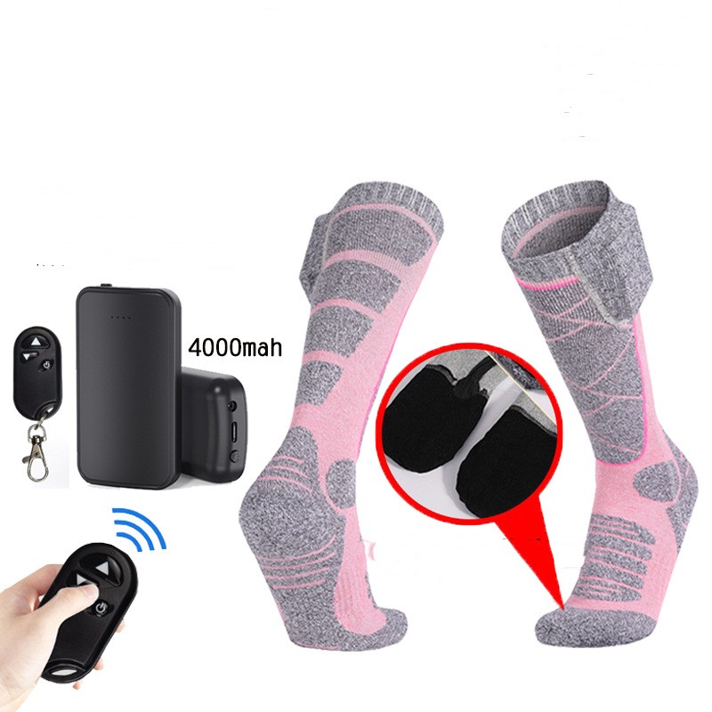 Remote Control Heating Socks Warming