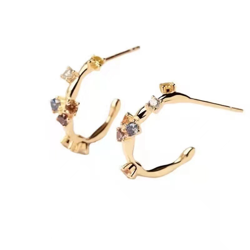 Women's Gold-plated S925 Stud Earrings 3 39f3ff56 e7b2 42ae b70a 8b0192ef7036 Women's Gold-plated S925 Stud Earrings