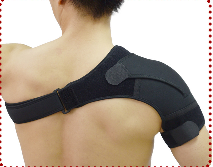 Fridja Neoprene Shoulder Support Brace Strap Arthritis Sports