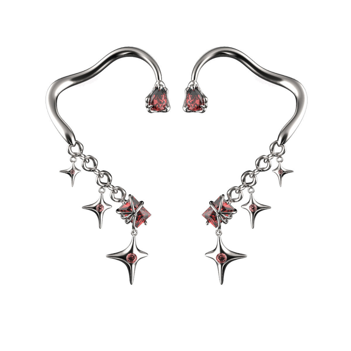 3c3ff3dc f2db 4ca1 8948 7afc3cf7c531 Women's Temperament Fashion No Pierced Ear Clips