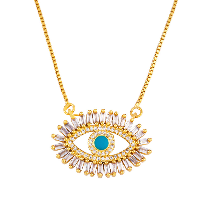 3da67a20 3ce2 4186 9f6f 1480debf9e7f Simple female wild devil's eye pendant necklace jewelry