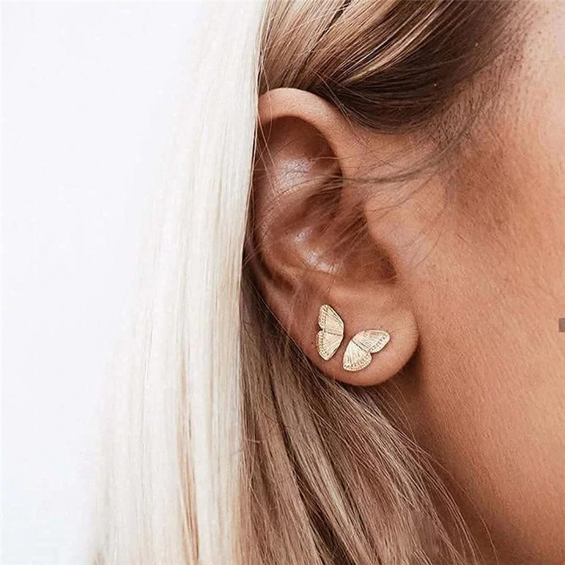 Butterfly Wing Earrings Copper Plating Real Gold 4 3e13863f 7d47 4cd9 84f1 199d2aa598ab Butterfly Wing Earrings Copper Plating Real Gold