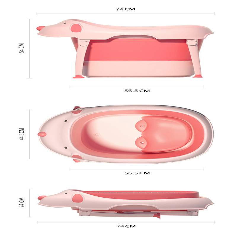 Folding Children's Large Baby Bath Bucket eMars