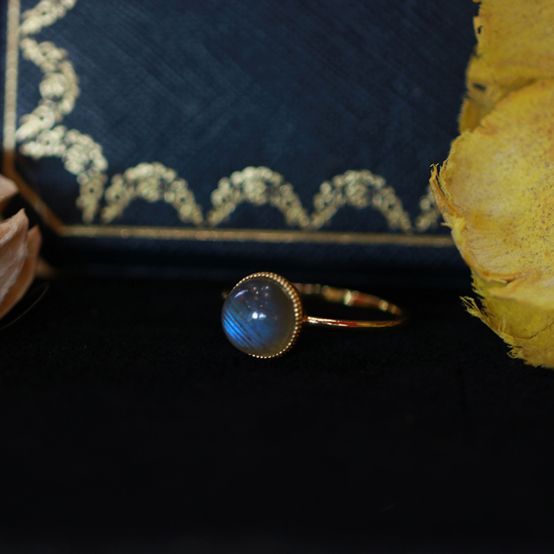 3f556c80 ac8c 49f1 8ed1 2582c2484450 S925 Pure Silver Natural Gem Ring For Women