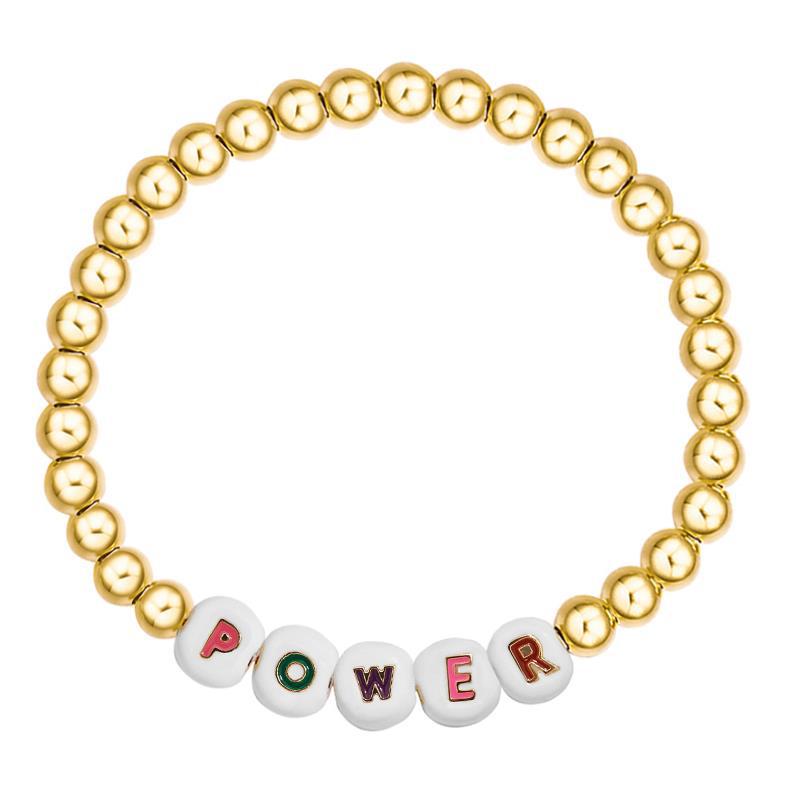 40a78eab dc7b 45e6 b780 d263e6890e25 Fashion simple dice bracelet letter bracelet