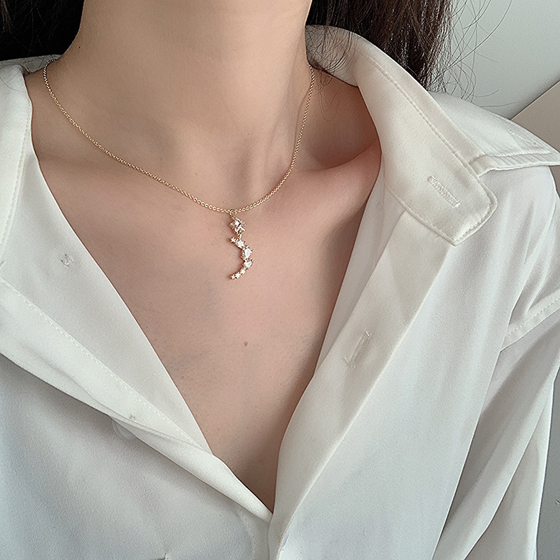 442c9249 59c1 4e96 b202 53a3fd978e4c Fashionable Simple Micro-inlaid Zircon Necklace