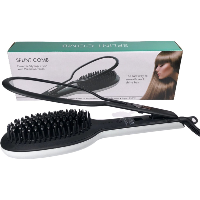 Effortlessly style hair with precision using Explosive Style Hairdresser Splint Straight Hair Comb, available now in-store. image 1