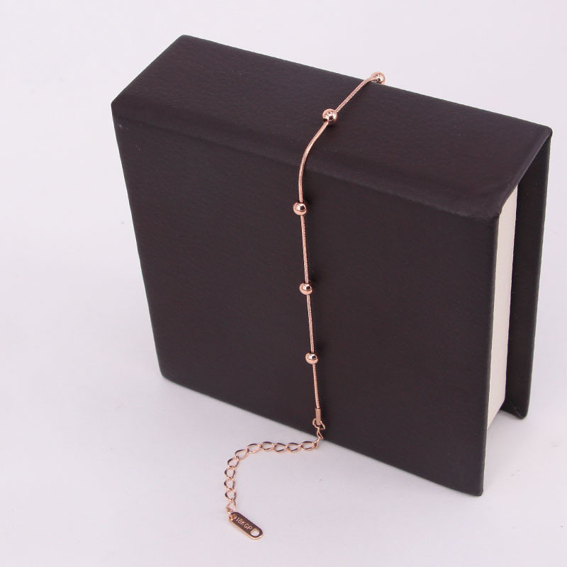 44c0ce4d 681c 4260 b07b 51196f008ed7 Multi Ball Rose Gold Anklet Bracelet