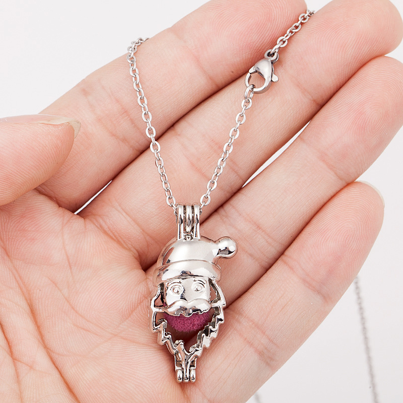 45c21550 054a 466b 8510 768e9e049b6c Personalized European And American Style Santa Claus Head Aromatherapy Pearls