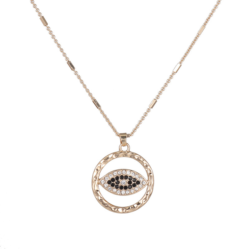 46f638f7 a935 4f2d 866e 51d7aee31d1d Long Eyes Inlaid Gemstone Round Fashion Earrings And Necklace Set