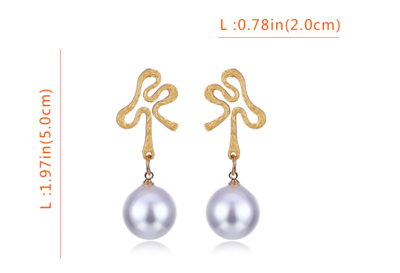 47e07301 16f4 40a5 8081 197cb2409ab4 New Fashion Simple Hollow Pearl Women's Earrings