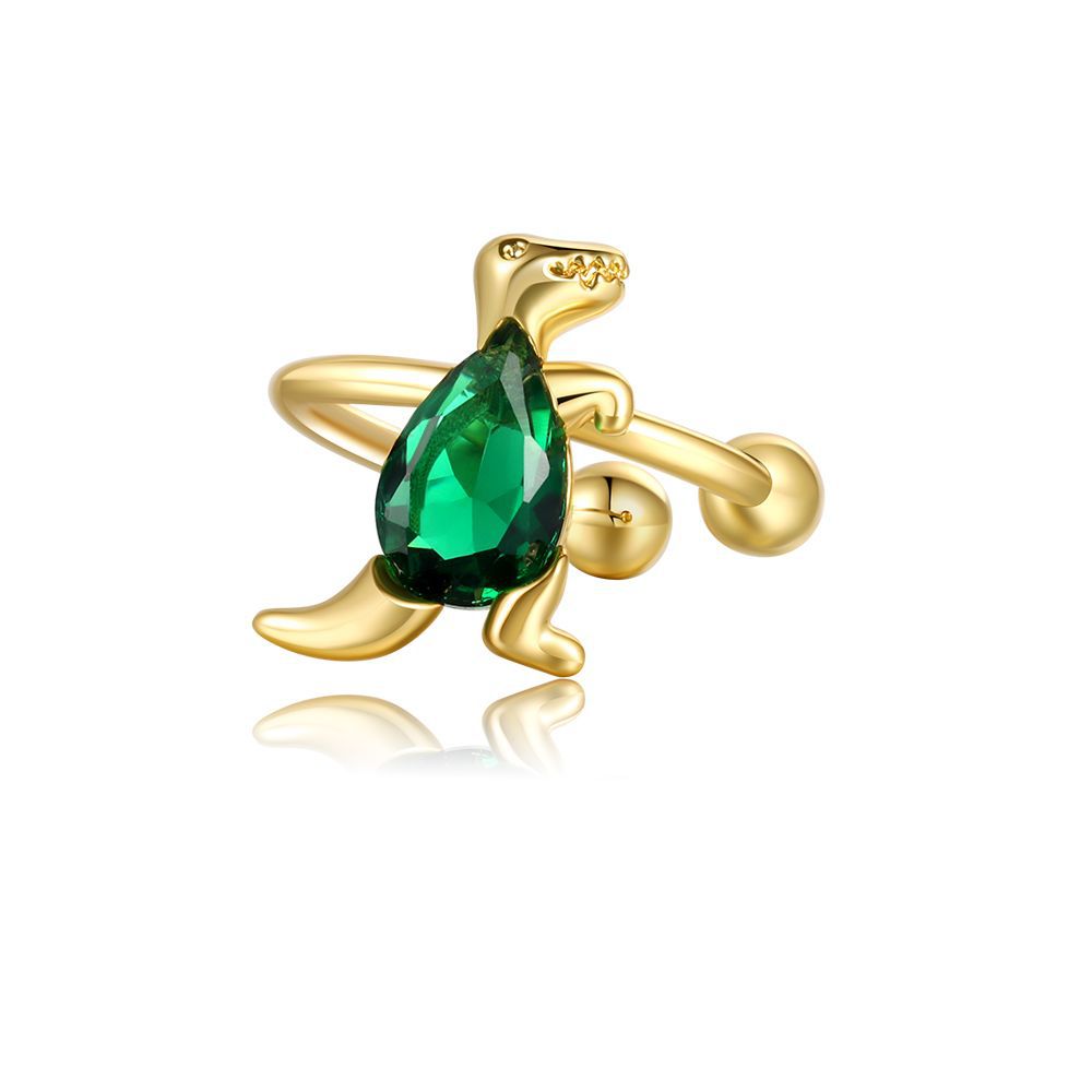 Small Dinosaur Ear Clip 18K Gold Color Preservation Forest Animals 4 48b4f688 4e23 4b05 bcff efc439a257db Small Dinosaur Ear Clip 18K Gold Color Preservation Forest Animals