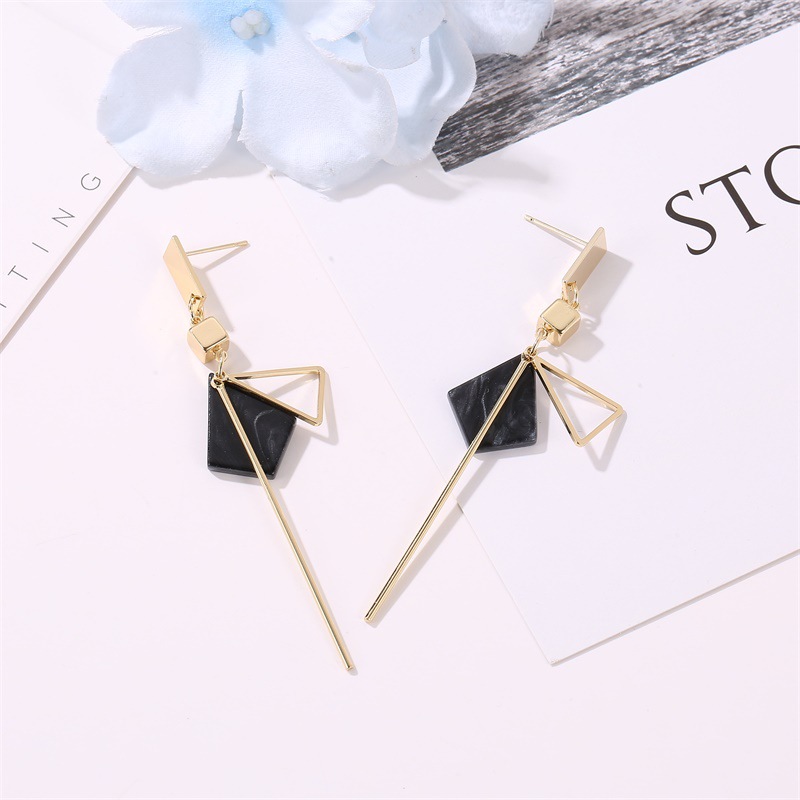 4b6701fc e97e 4620 b4e1 4696427d54c9 Tassel Earrings Acetate Plate Geometric Stud Earrings