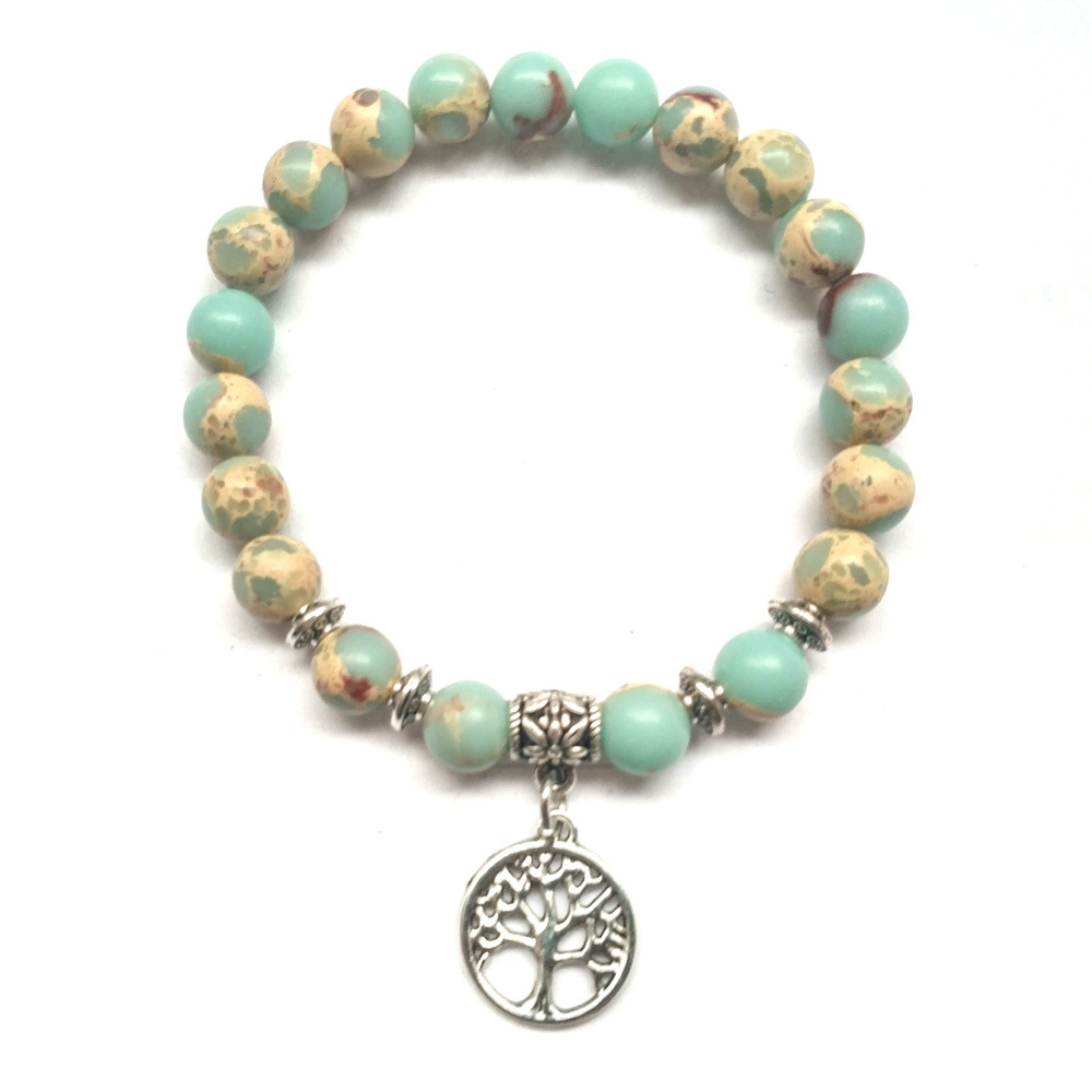 Shoushan Tranquility Charm Bracelet - True Pine Stone Volcanic Lava