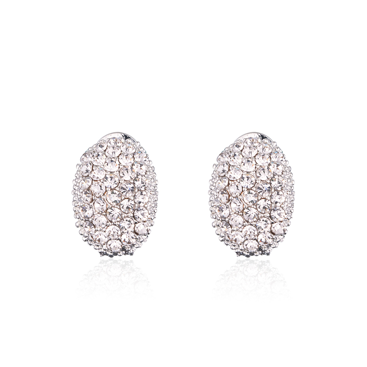 Mori small earrings exquisite temperament sterling silver 3 4c1a33bd 611f 4510 be24 391394935428 Mori small earrings exquisite temperament sterling silver