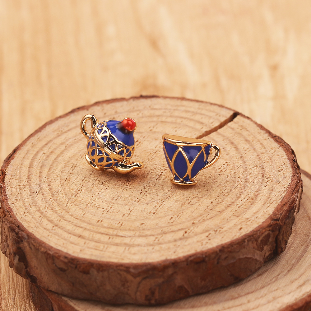 New Fashion Style Cute Personality Alloy Teacup Set Earrings 16 4e39c9a0 f112 4e74 82e1 e4671c13bc90 New Fashion Style Cute Personality Alloy Teacup Set Earrings