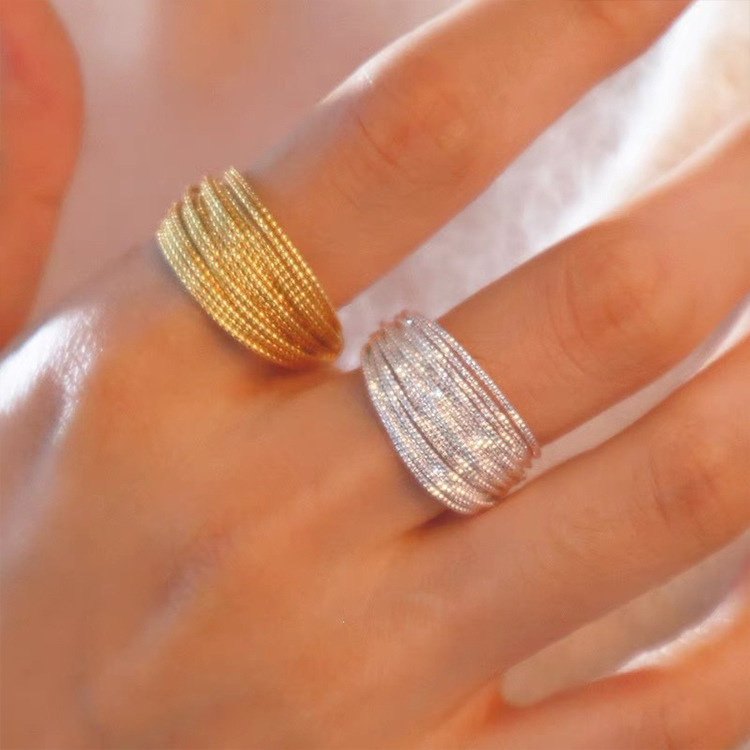 Gold Silver Circle Open Ring Women's All-matching Graceful Fashion Ring 2 521ca4b7 35c3 4aba aae1 17f227ff5258 Gold Silver Circle Open Ring Women's All-matching Graceful Fashion Ring
