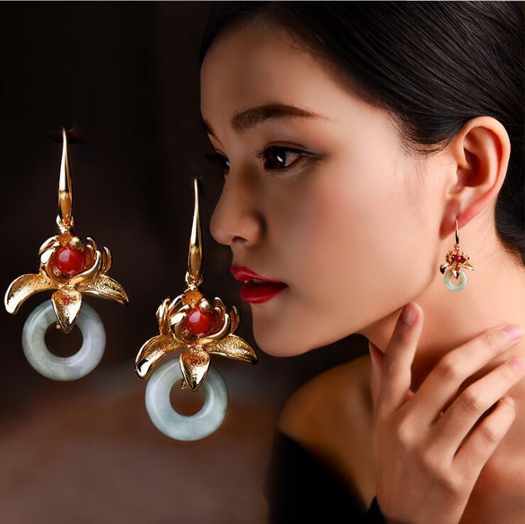 554ca3ea 8b54 4fde b11a 42a12655d1fa Chinese style retro personality earrings pendant