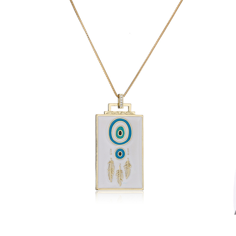 Pendant Drip Oil Devil Eye Element Necklace Sweater Chain 6 571d410c 8e40 4734 be5c dca1900a4dd4 Pendant Drip Oil Devil Eye Element Necklace Sweater Chain