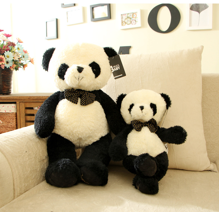Hug baby panda doll plush toy