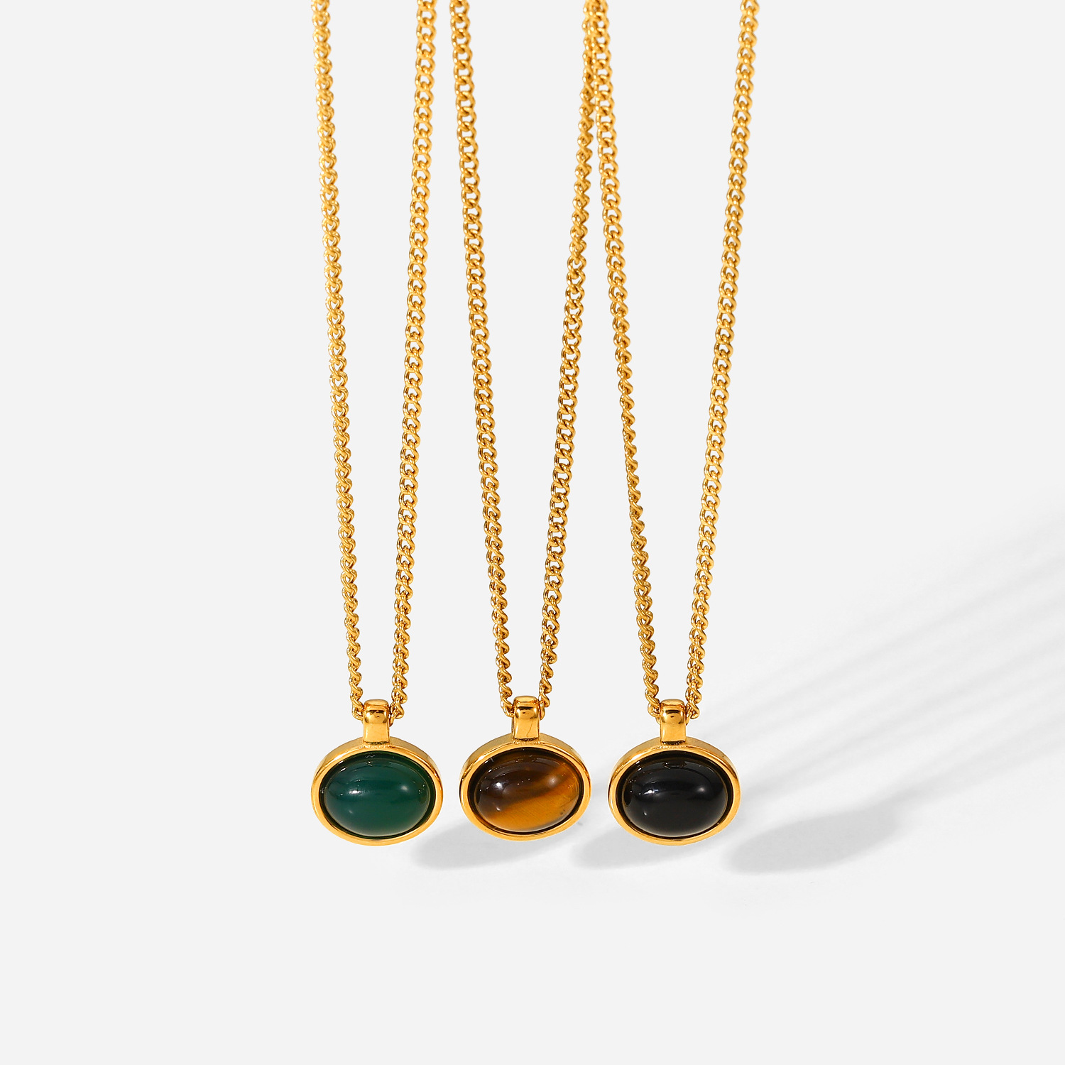 576f1419 e100 456e 944a 415fa4ce22ec Gold Plated Stainless Steel Chain Necklace Women