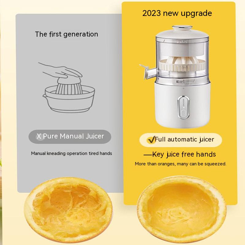 Multifunctional Wireless Electric Juicer Steel Orange Lemon Blender USB  Portable