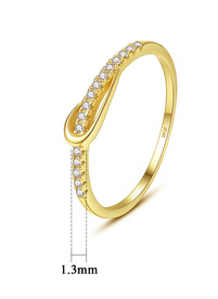 5e2c323f 57d7 484a 8443 a10801efd984 Sterling Silver Single Row Diamond Zircon OL Simple And Fashionable