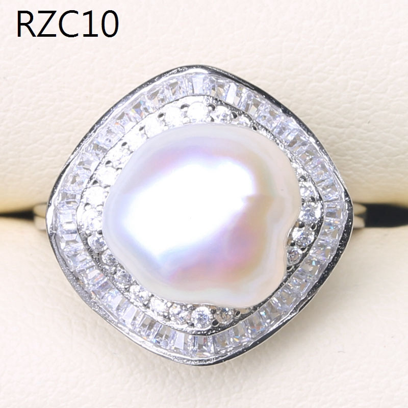 Platinum Moon Design Natural Baroque Pearl Ring 37 5e80d252 29c5 4021 b5f8 25867c03d06d Platinum Moon Design Natural Baroque Pearl Ring