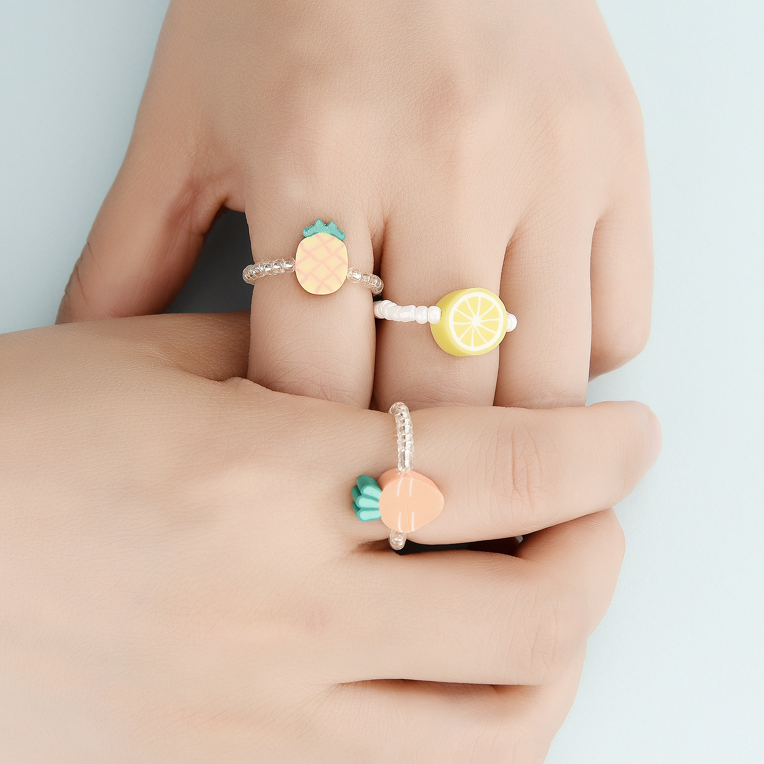 Sweet Wind Soft Clay Ring 3-piece Set Cute Gir 6 5f246493 0fda 4f34 9694 9e017754e80b Sweet Wind Soft Clay Ring 3-piece Set Cute Gir