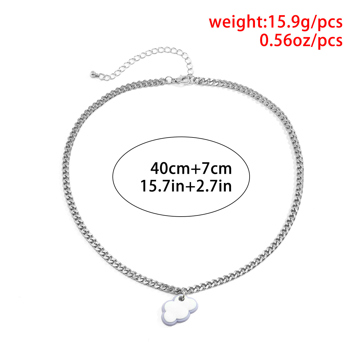 5fcdedd8 9887 40eb be87 cdd28ce2b843 Geometric Cloud Female Clavicle Chain