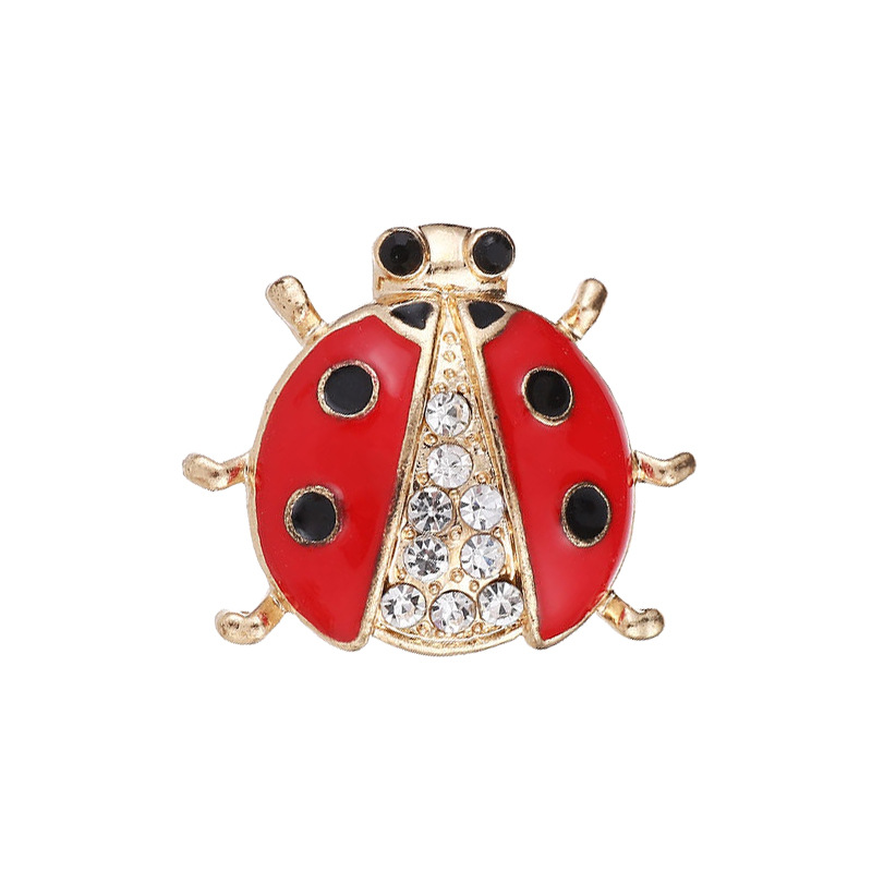 6008b192 05e3 488b 9572 d64e4c554be6 Cartoon ladybug alloy brooch