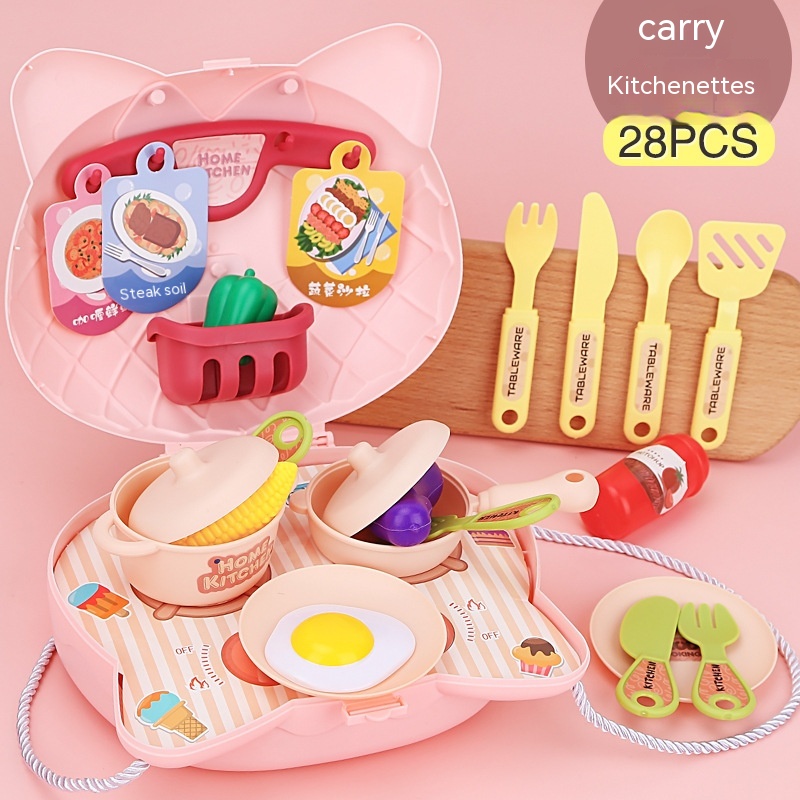 Title 3, Children Play House Toys Dining Kitchenware Med...