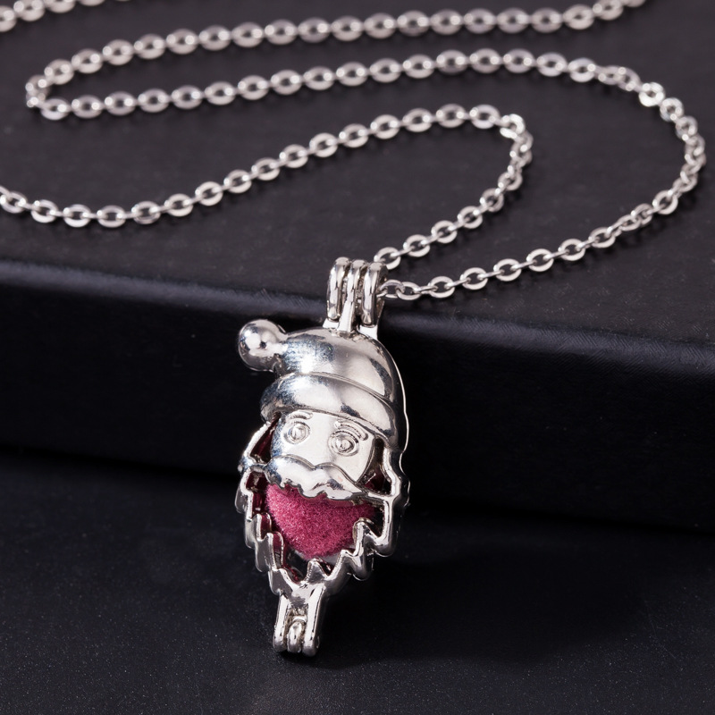 61753e81 8d76 469a 8869 86abf25ceec5 Personalized European And American Style Santa Claus Head Aromatherapy Pearls