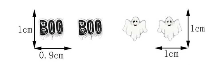 Girly Fashion Skull Head Funny Animal Earring Set 1 6328a89d 8335 4bd2 965b a2273b7d24cd Girly Fashion Skull Head Funny Animal Earring Set