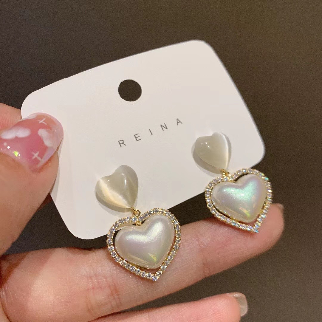 Opal Love Colorful Pearl Earrings S925 Silver Needle 4 63c27c6e 1307 4640 bb14 f4e2532d99d3 Opal Love Colorful Pearl Earrings S925 Silver Needle